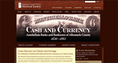Desktop Screenshot of albemarlehistory.org